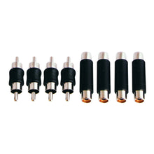 Load image into Gallery viewer, Install Bay IBR24 Nickel Plated RCA Couplers - Retail Pack