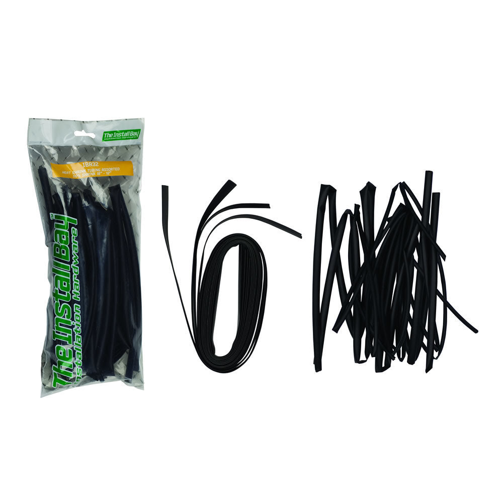 Install Bay IBR32 Assorted Heat Shrink Tubing 4ft Lengths - Retail Pack