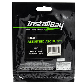 Install Bay IBR45 ATC ASSORTED FUSES 10 - 15 - 20 - 30 AMP - Retail Pack