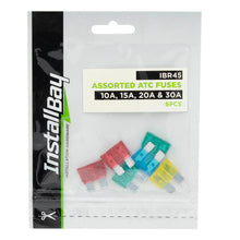 Load image into Gallery viewer, Install Bay IBR45 ATC ASSORTED FUSES 10 - 15 - 20 - 30 AMP - Retail Pack