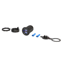 Load image into Gallery viewer, Install Bay IBR57 Dual USB Water Resistant with Cover - Retail Pack