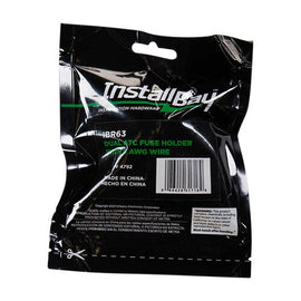 Install Bay IBR63 Waterproof Dual ATC Fuse Holder -Up to 8GA 80 Amp- Retail Pk
