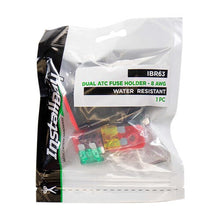 Load image into Gallery viewer, Install Bay IBR63 Waterproof Dual ATC Fuse Holder -Up to 8GA 80 Amp- Retail Pk