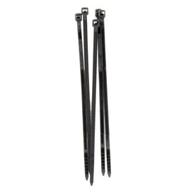 Install Bay IBR82 Black Cable Ties 4in 18lb - 36 Piece Retail Pack