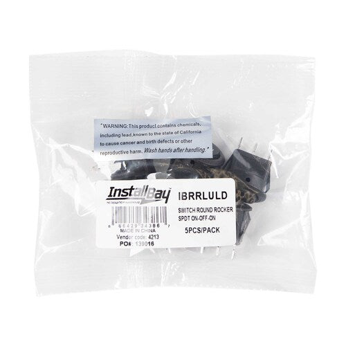 Install Bay IBRRLULD Round Rocker Latch - 5 Per Bag