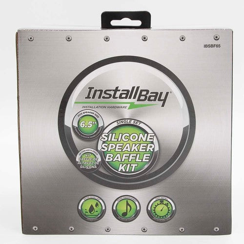Install Bay IBSBF65 2 Piece Speaker Baffle Kit 6.5 Inch - Pkg/Pair