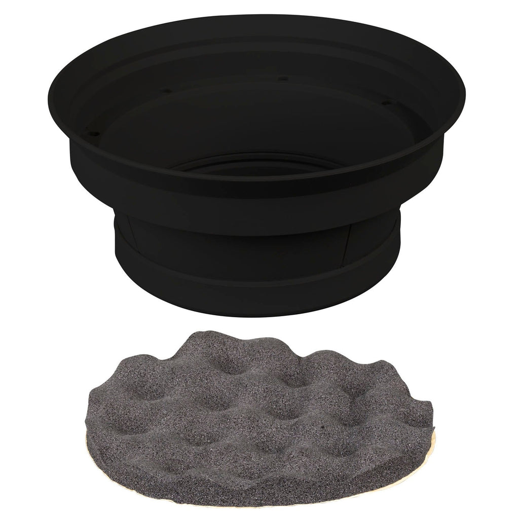 Install Bay IBSBF65 2 Piece Speaker Baffle Kit 6.5 Inch - Pkg/Pair