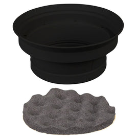 Install Bay IBSBF65 2 Piece Speaker Baffle Kit 6.5 Inch - Pkg/Pair
