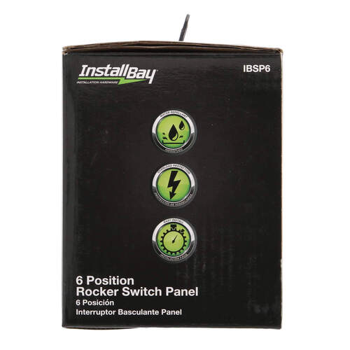 Install Bay IBSP6 Panel Switches - 6 Switch Panel - Each