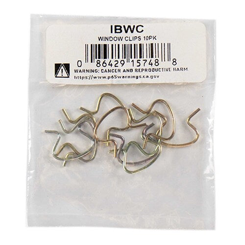 Install Bay IBWC Window Crank Clips - Package of 10