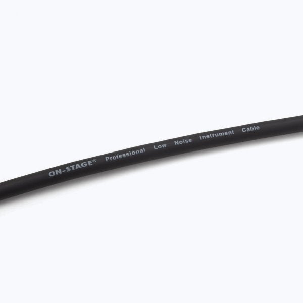 On-Stage IC-10 Instrument Cable (QTR-QTR, 10')