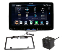 Load image into Gallery viewer, Alpine Halo 9 iLX-F509 9" Digital multimedia receiver+Alpine HCE-C1100 Backup camera surface-mount+ Alpine KTX-C10LP License plate mounting kit for select Alpine rear-view cameras