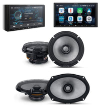 Load image into Gallery viewer, Alpine ILX-W670 Digital Indash Receiver &amp; R2-S65 R 6.5" Coax &amp; R2-S69 6x9 Coax