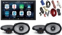 Load image into Gallery viewer, Alpine ILX-W670 Digital Indash Receiver, 2 Pair R2-S69 6x9 Speaker, KIT4 AMP Kit