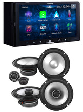 Load image into Gallery viewer, Alpine ILX-W670 Digital Indash Receiver with Alpine S2-S65C 6.5" Component &amp; S2-S65 6.5" Coax