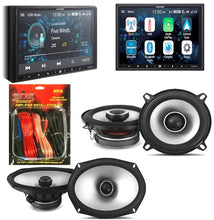 Load image into Gallery viewer, Alpine ILX-W670 Digital Receiver S2-S69 6x9 &amp; S2-S50 5.25 Speakers KIT10 AMP Kit