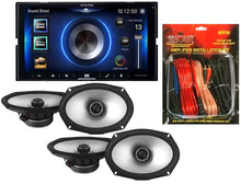 Load image into Gallery viewer, Alpine ILX-W670 Digital In-dash Receiver &amp; 2 S2-S69 6x9 Speaker &amp; KIT10 AMP Kit