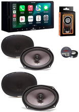 Load image into Gallery viewer, Alpine ILX-W770 7" Wireless Apple CarPlay Android Auto &amp; 2 SXE-6926S 6x9" Speaker, Mobile Holder, Tape