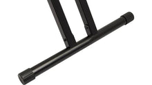Load image into Gallery viewer, Ultimate Support IQ-X-3000 IQ Series® X-style Keyboard Stand with Patented Memory Lock System, Five Height Settings, Stabilizing End Caps, Extra Heavy Duty Design with Double-braced Tubing - 300 lbs.