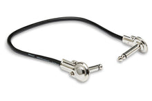 Load image into Gallery viewer, Hosa IRG-600.5 Low-profile Right Angle to Right Angle Guitar Patch Cable - 6 inch (6-pack)