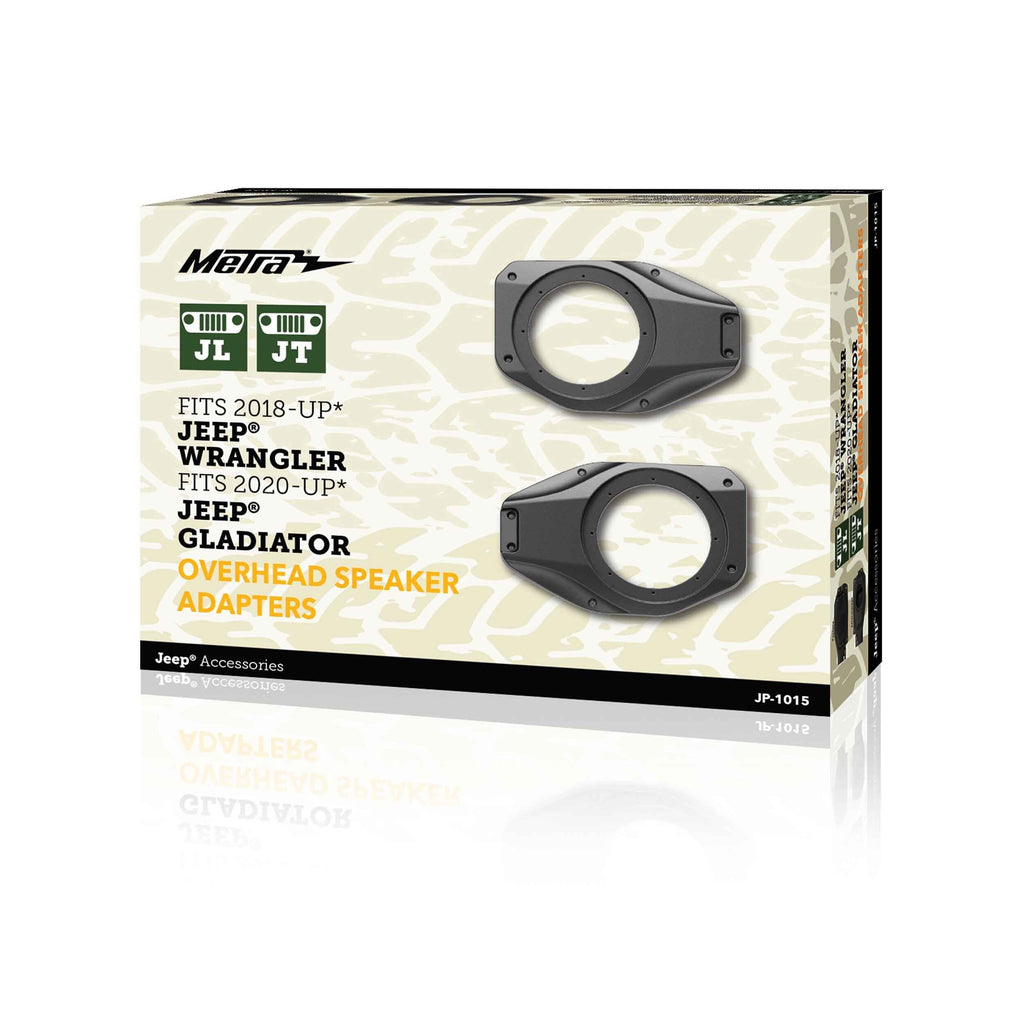 Jeep JP-1015 Soundbar Speaker Kit - Compatible Fits for WranglerJL Gladiator JT