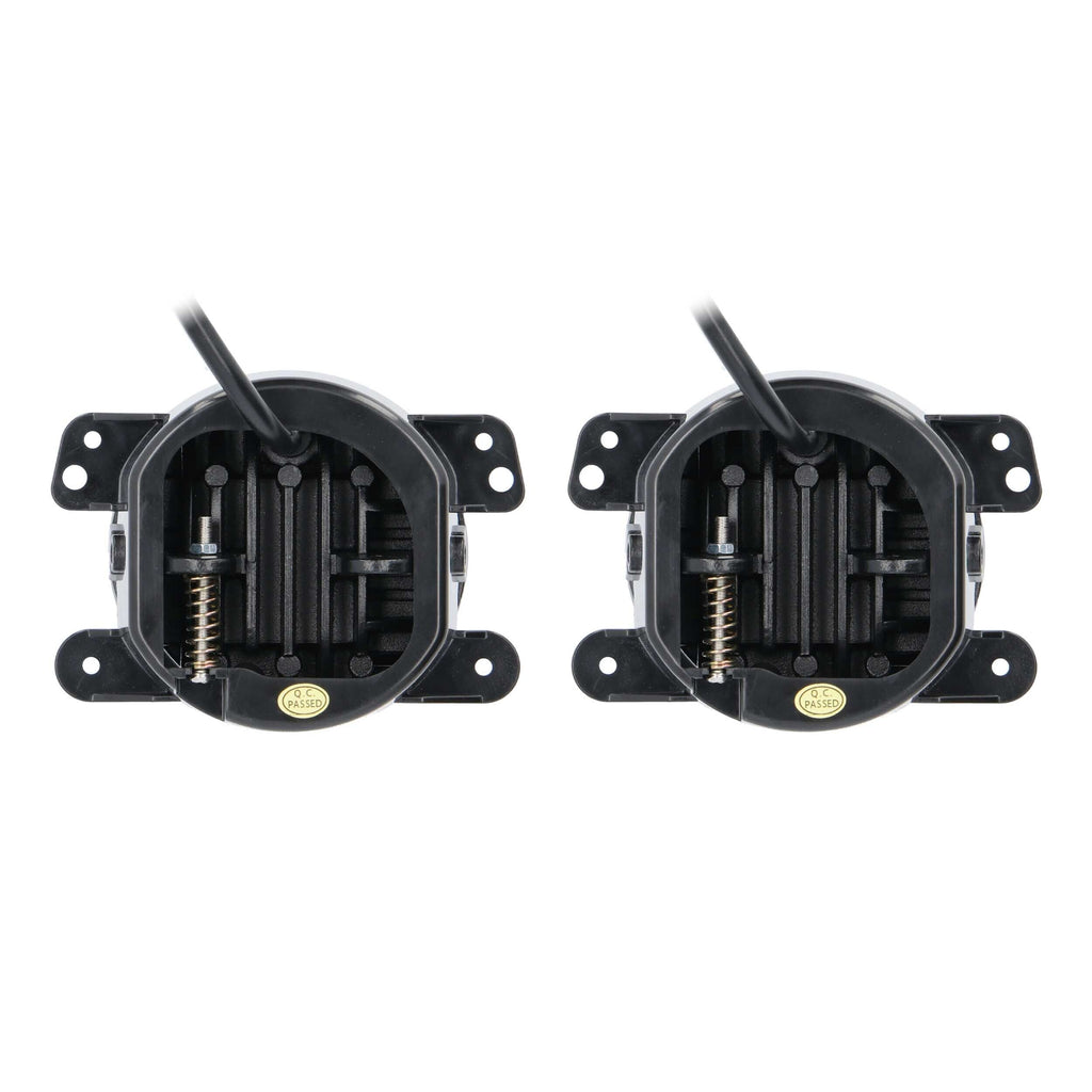 Jeep JP-702RGBFL 4" LED Fog Lights with RGB Halo - Fits Select Jeep® Wrangler 1997-UP* and Jeep® Gladiator 2020-UP* Models