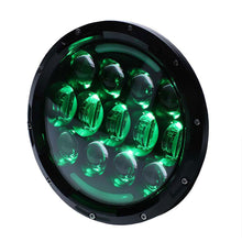 Load image into Gallery viewer, Jeep JP-704RGB Improved RGB Backlit 7" LED Light - 7 Inch, 15 LED