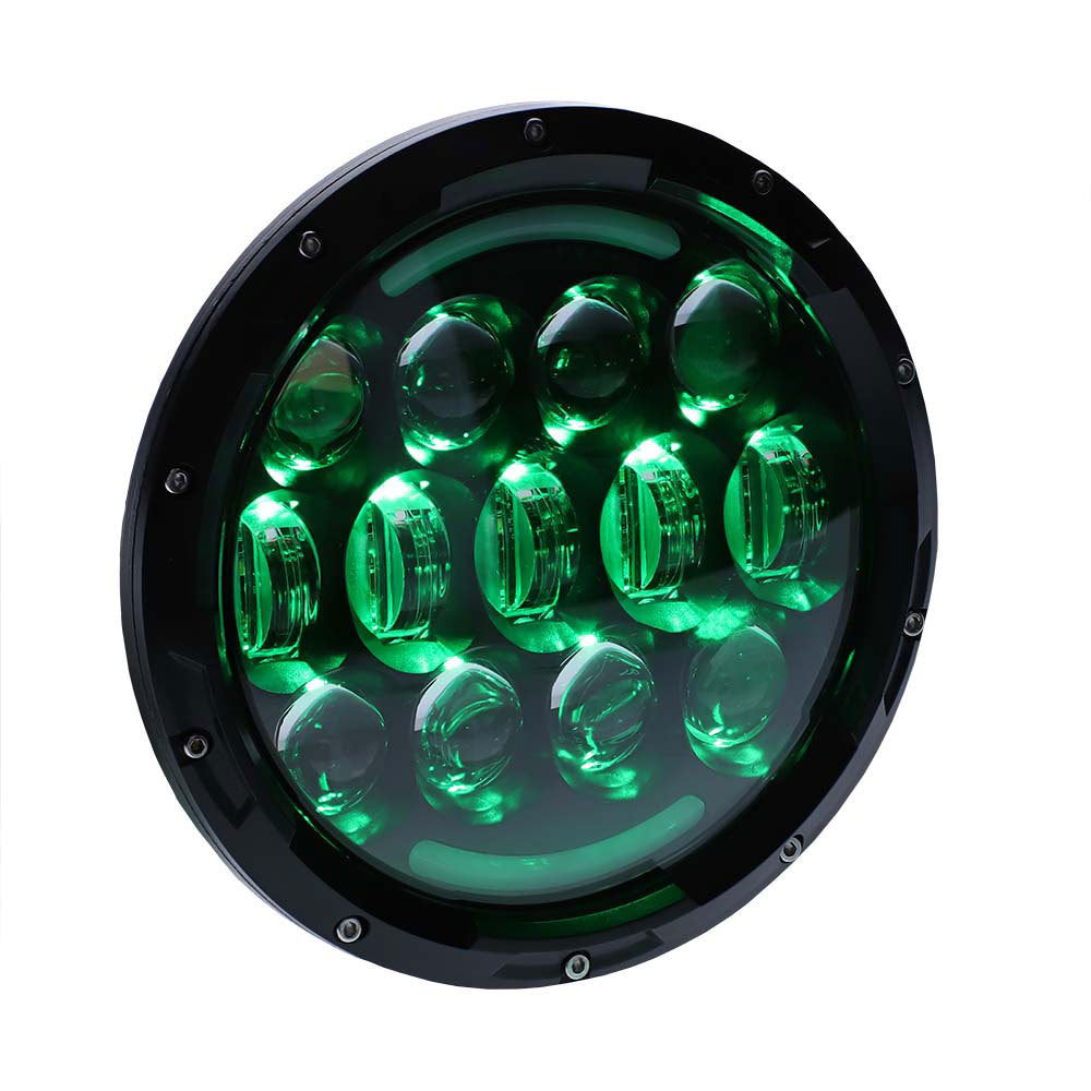 Jeep JP-704RGB Improved RGB Backlit 7" LED Light - 7 Inch, 15 LED