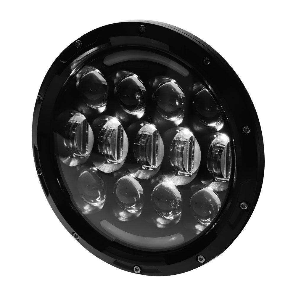 Jeep JP-704RGB Improved RGB Backlit 7" LED Light - 7 Inch, 15 LED