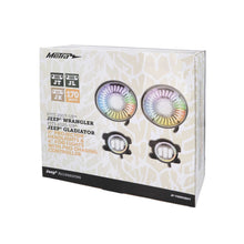 Load image into Gallery viewer, Jeep JP-708RGBKT Chasing RGB 7" Projector lights &amp; 4" Fog Lights w/Controller