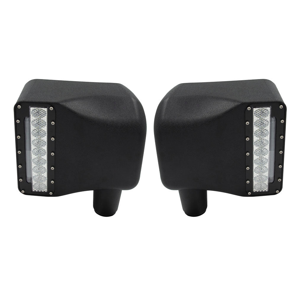 Jeep JP-JKMR LED Side Mirror Covers - Wrangler JK 2007-2018