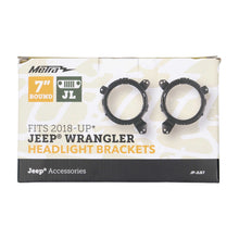 Load image into Gallery viewer, Jeep JP-JLB7 Headlight Adapter Brackets 7 Inch - Wrangler JL 2018-Up