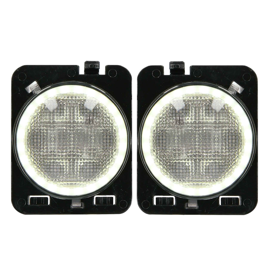 Jeep JP-SML1 Amber LED Side Marker with Halo - Wrangler JK 2007-2018