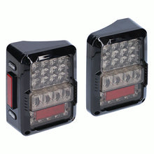 Load image into Gallery viewer, Jeep JP-TL03T LED Lux Taillights - Wrangler JK 2007-2018