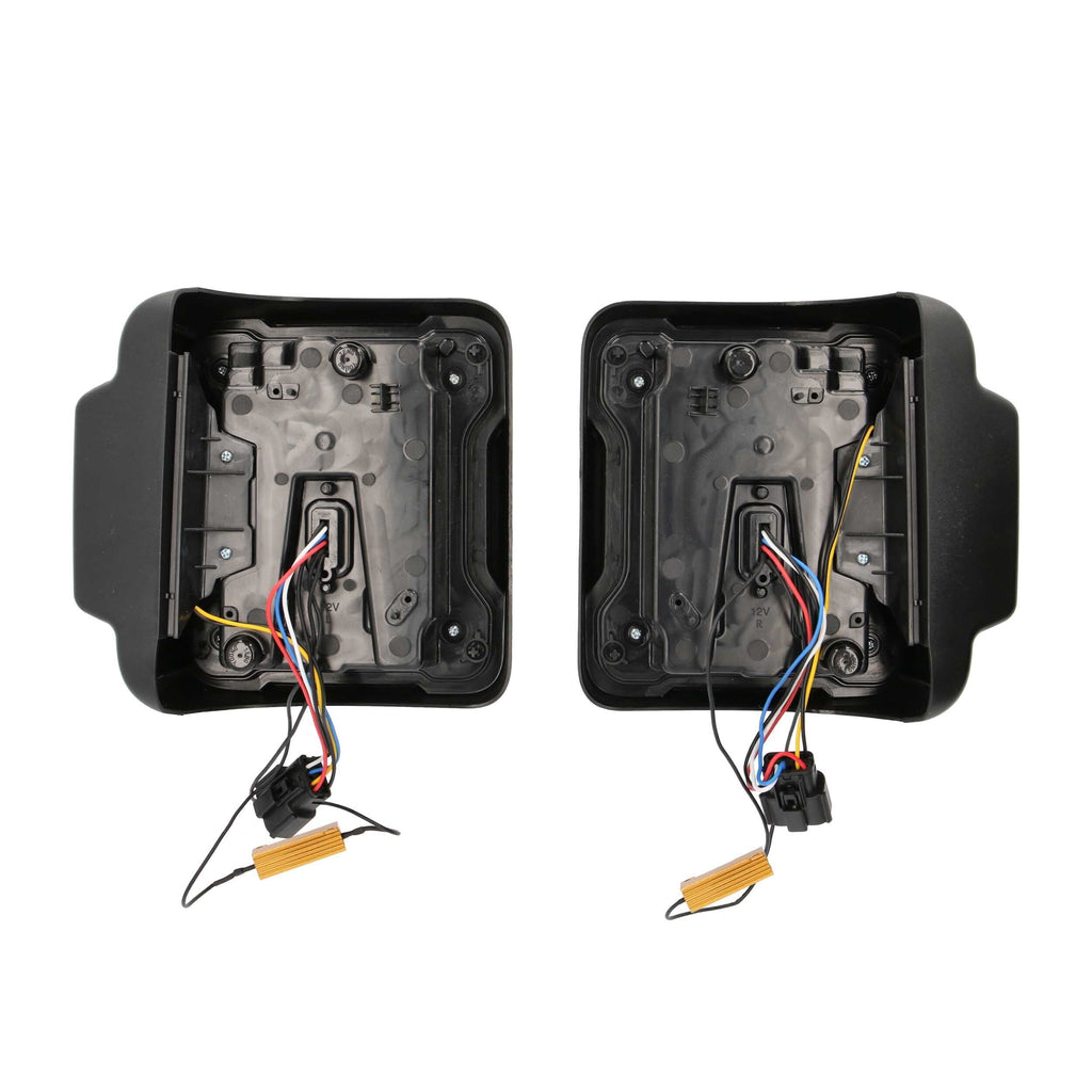Jeep JP-TL05S Smoked Taillight - Compatible Fits for 2018-Up* Jeep Wrangler JL
