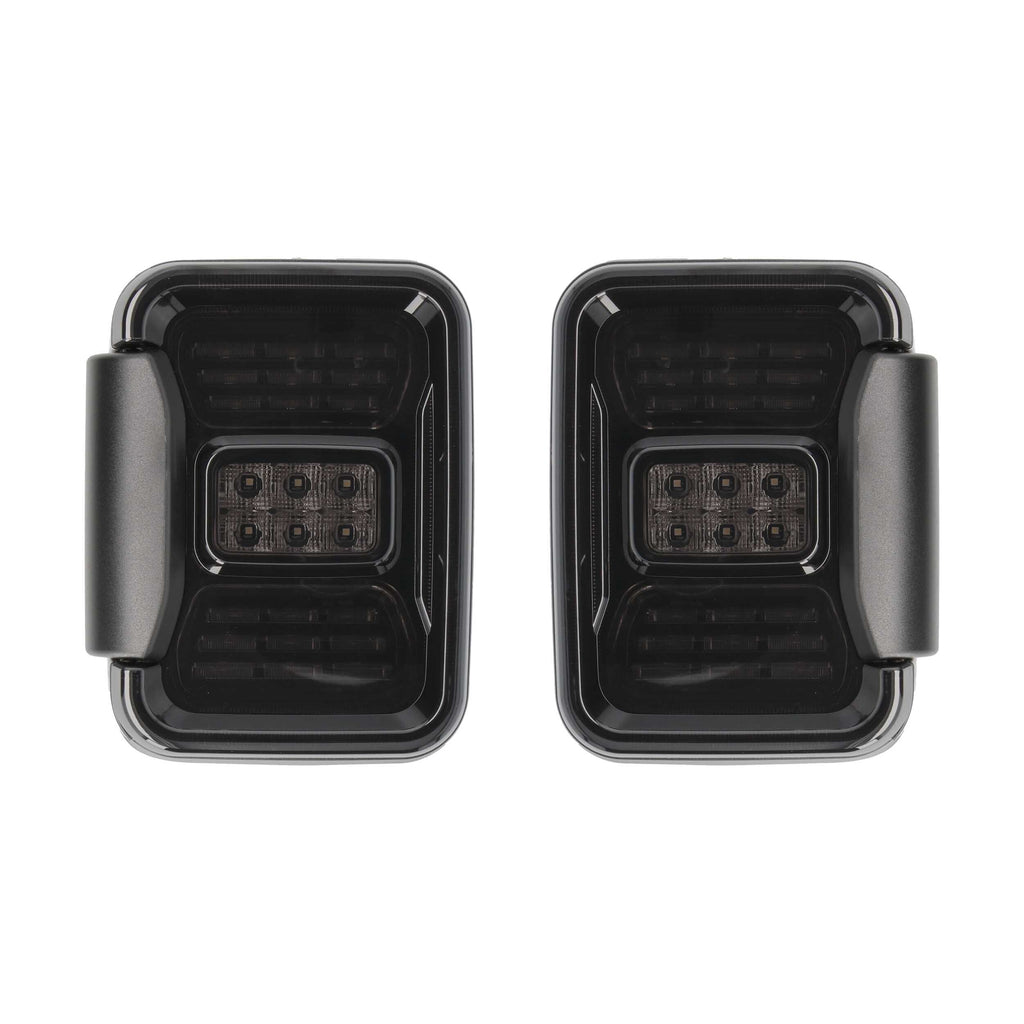 Jeep JP-TL06S Smoked Taillight - Compatible Fits for 2020-Up* Jeep Gladiator JT