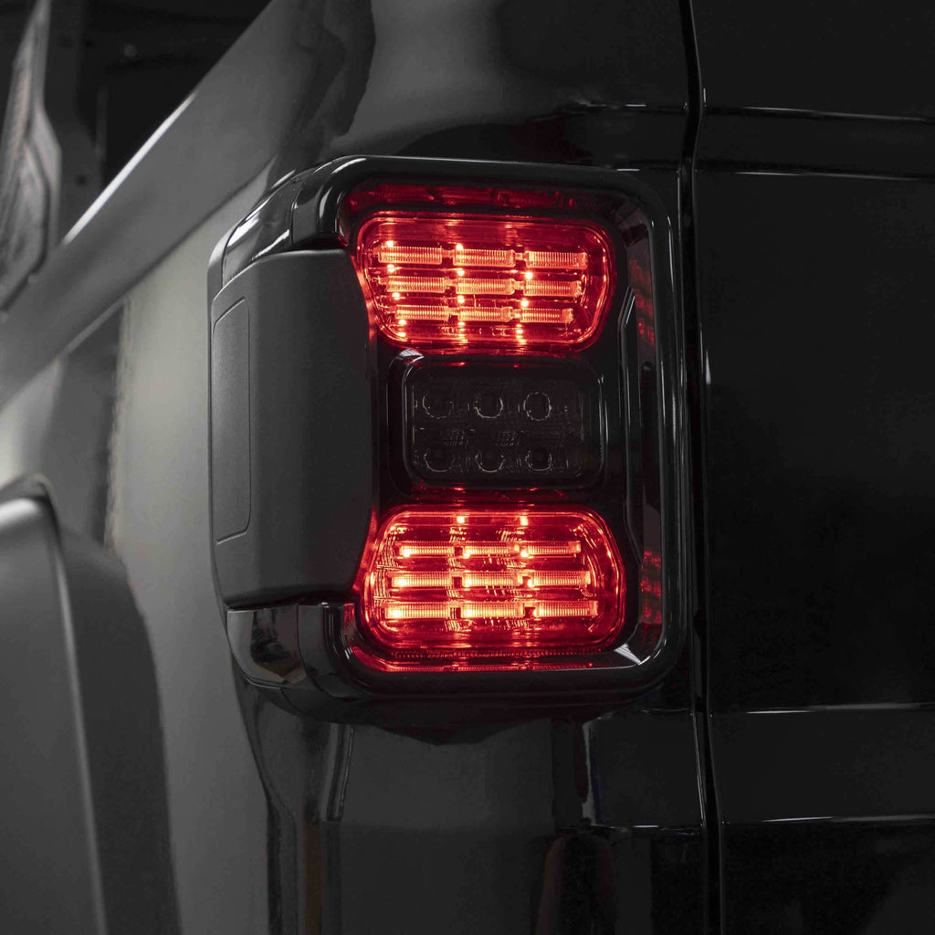 Jeep JP-TL06S Smoked Taillight - Compatible Fits for 2020-Up* Jeep Gladiator JT