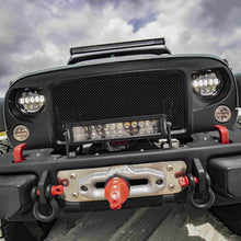 Load image into Gallery viewer, Jeep JP-TSL1 Amber LED Turn Signals with Halo - Wrangler JK 2007-2018
