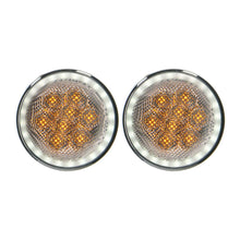 Load image into Gallery viewer, Jeep JP-TSL1 Amber LED Turn Signals with Halo - Wrangler JK 2007-2018