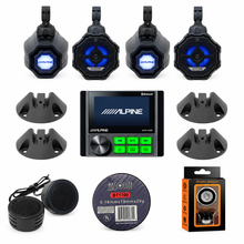 Load image into Gallery viewer, Alpine KAC-CMD-CTR + 2 SPV-65RGB-CAN 6.5" Pods + 2 KTE-65CAN-SM + Accessory Bundle