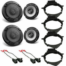 Load image into Gallery viewer, Kenwood KFC-1666S CAR Truck Front &amp; Rear Door Speakers W/Install Kits