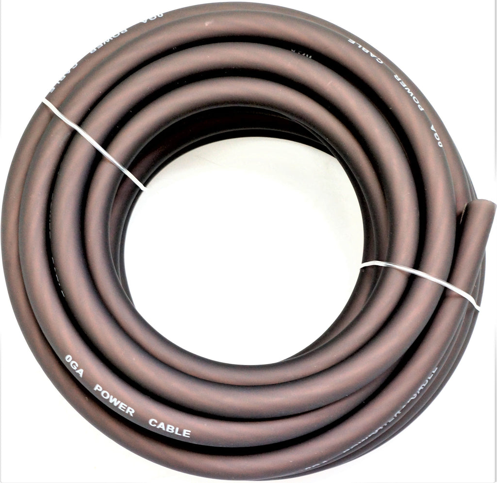 AT TKIT025RB 0 Gauge 50' Red/Black Power/Ground Wire Amplifier Amp Kit