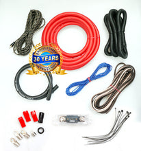 Load image into Gallery viewer, Complete 5000W 0 Gauge Car Amplifier Installation Wiring Kit Amp 0 Ga Blue
