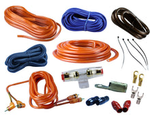 Load image into Gallery viewer, Absolute KIT4OR Complete PRO Marine Auto Car RV 4 Gauge 2000W Amplifier Amp Kit