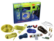 Load image into Gallery viewer, Absolute KIT4YL Complete PRO Marine Auto Car RV 4 Gauge 2000W Amplifier Complete Installation Amp Kit Power Wiring Yellow Accent Color Scheme