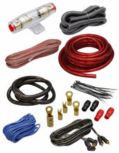 Load image into Gallery viewer, Absolute 4 Gauge 2000W Car Amplifier Complete Installation Amp Kit