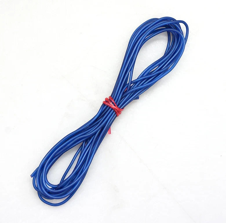 Complete 5000W 0 Gauge Car Amplifier Installation Wiring Kit Amp PK1 0 Ga Blue