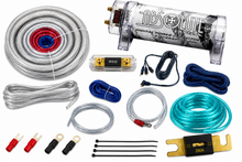 Load image into Gallery viewer, Absolute KITCAP0GASI 0 Gauge Amplifier Installation Kit &amp; 4 Farad Digital Capacitor Package