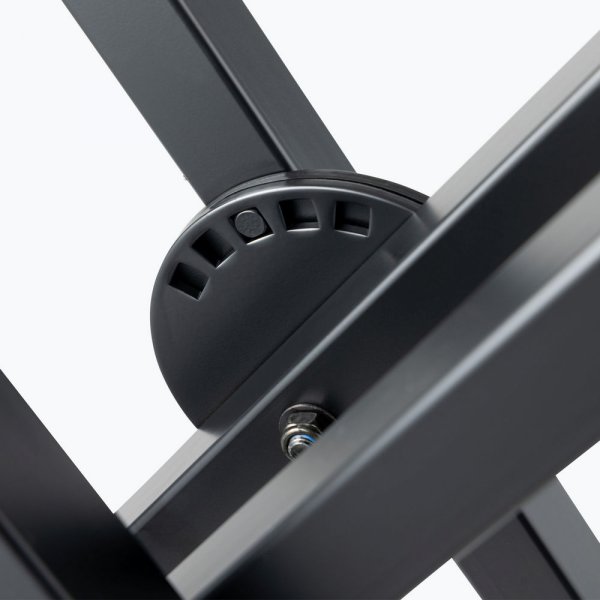 On-Stage KS7291 ERGO-LOK Double-X Keyboard Stand with Welded Construction