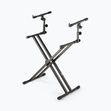 Load image into Gallery viewer, On-Stage KS7292 Double-X ERGO-LOK Keyboard Stand with Second Tier